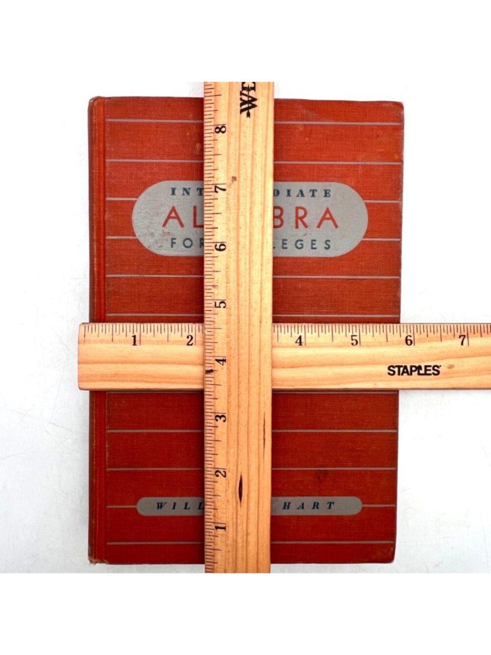 Intermediate Algebra For Colleges By William L. Hart 1948 Hardcover Textbook - Picture 12 of 16